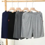 Homme Short Mens Jogging Casual Sweatpant Men size 6XL Breathable Home shorts Beach Solid Cotton Shorts Men Striped Panties