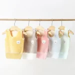 Autumn Winter Newborn Baby Vests For Girls Boys Fleece Thicken Warm Kids Casual Waistcoats Infant Toddler Sleeveless Outerwear