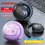 GreatWall AI Real-Time Translation Wireless Bluetooth Earphones Supporting Over 100 Voice Languages Translation Headphones