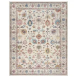 vikama Printed Indoor Boho Area Rug - Non Slip  Super Strong,Printed Rug Home Décor for Entryway, Bedroom, Living Room Decor