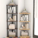 Storage Rack Wall Corner Shelf Practical Storage Rack Living Room/Kitchen/Bedroom Bookshelf Shelf Plant Rack Flower Rack 3/4/5/6