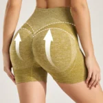 Women's Outdoor Cycling Shorts Gym Running Workout High Waisted Tummy Pants Women's Yoga Shorts Cycling Pants