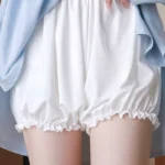 Horetong Safety Shorts Women Solid Casual High Waist Simple Female Bloomers Korean Anti Chafing Under Skirt Sweet Underwear