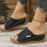 Summer Women Shoes Sandals Non-Slip Women's Shoes Slides Ladies Shoes Wedge Sandals Ladies Party Women Slippers Female Footwear