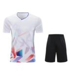 Badminton Clothing Set for Men Women Children Table Tennis Ping Pong Sports T-Shirt Shorts 2023 New Uniform