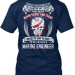 Marine Engineer Standard Unisex T-Shirt – New Brand Movie Inspired Cotton Tee for Men & Women
