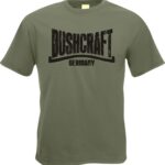 Bushcraft Trekking Wandern Wald T-Shirt – Summer Nature Adventure Prepper Outdoor Casual Tee