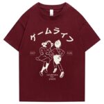 Japanese Kanji Hip Hop T-Shirt for Men – Harajuku Streetwear Cotton Tee