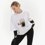 Y2K Printed White T-Shirt for Women – European American Summer Short Sleeve Fashion Top